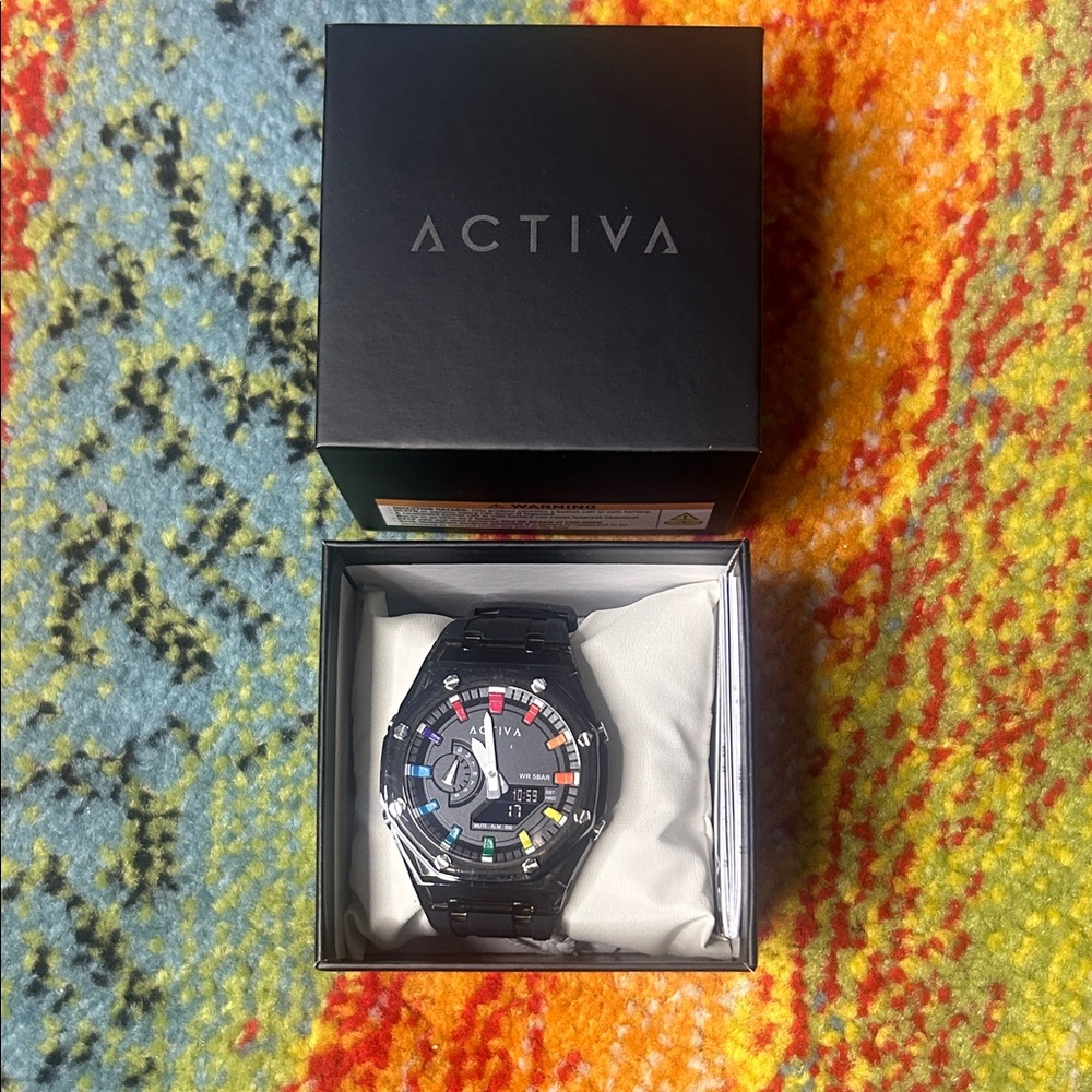 Ativa Multicolor Dial Men's Watch